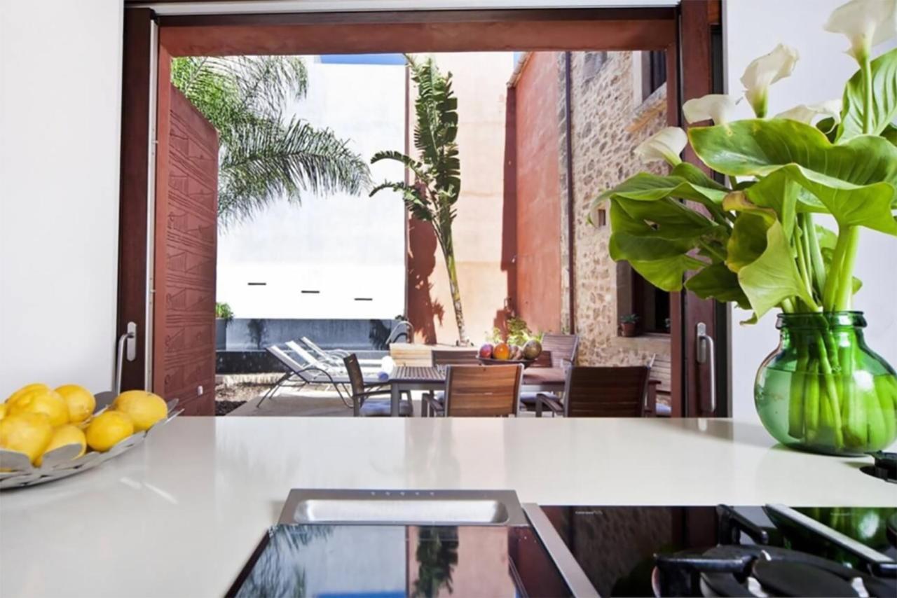 Casa Murallas Para 6 Con Piscina En Alcudia Cerca De Playas Exterior foto