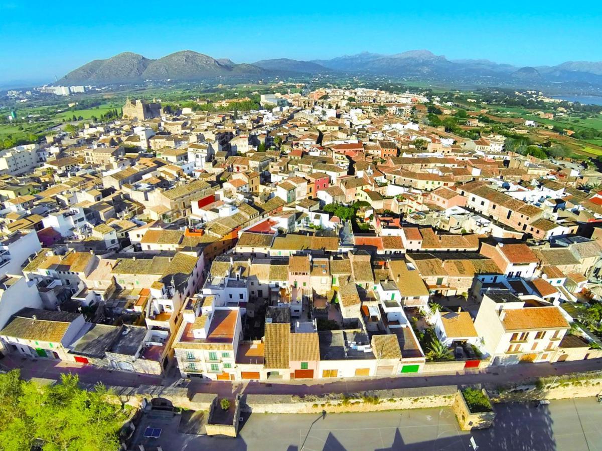 Casa Murallas Para 6 Con Piscina En Alcudia Cerca De Playas Exterior foto